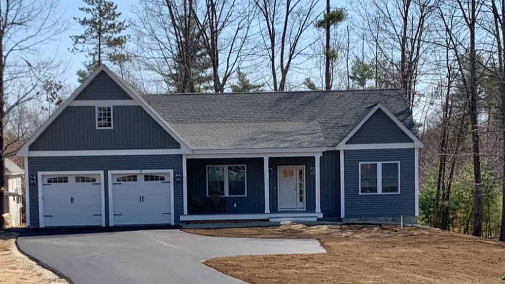 Custom built ranch style home in Epsom New Hampshire